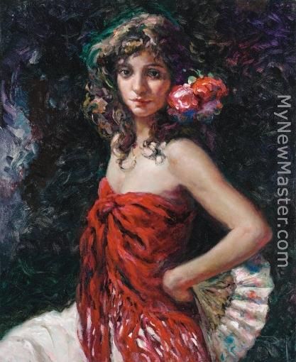 Jose Royo GITANA Painting