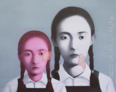 zhang xiaogang prints & Paintings reproductions